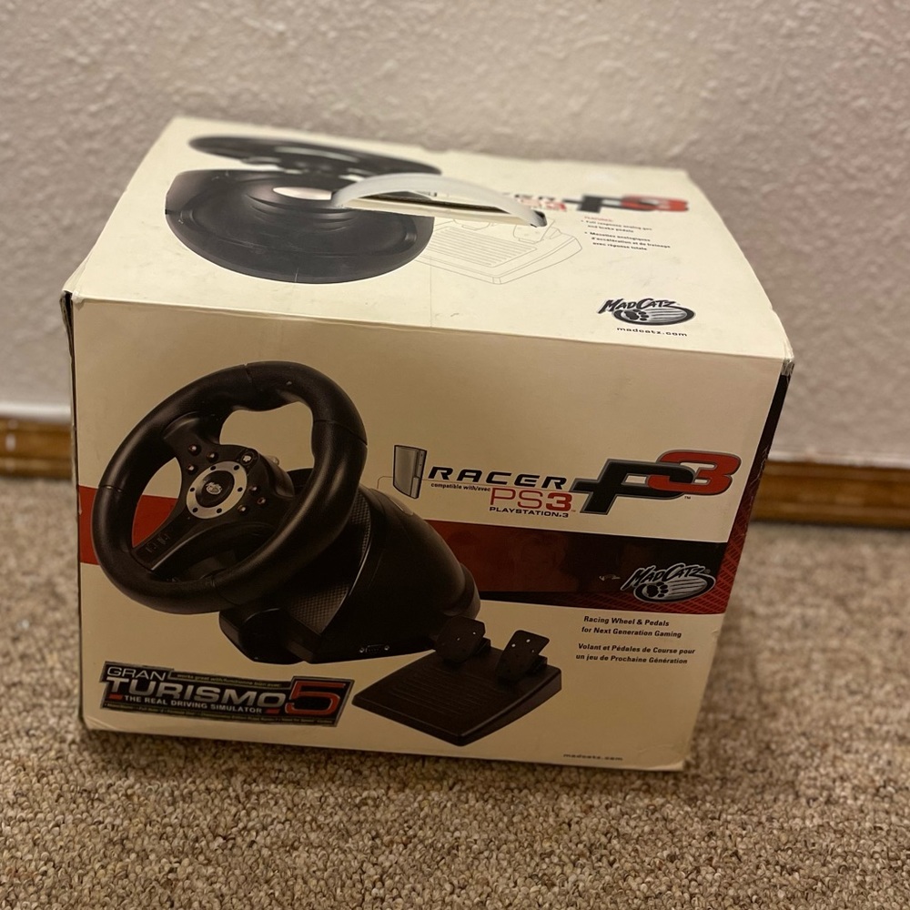 PS3 Playstation “Racer” Grand Turismo the real driving Simulator‎ NIB!!